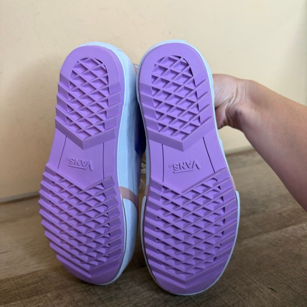 NEW Women’s 5 Vans Era Stacked Gradient Platform Sneakers shoes Pink Purple - Picture 7 of 8